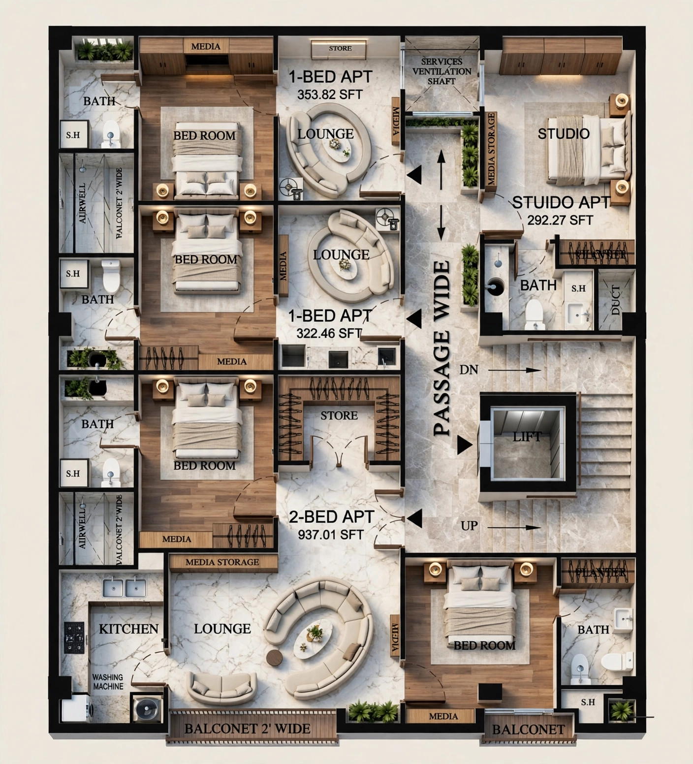 First Floor Area Plan