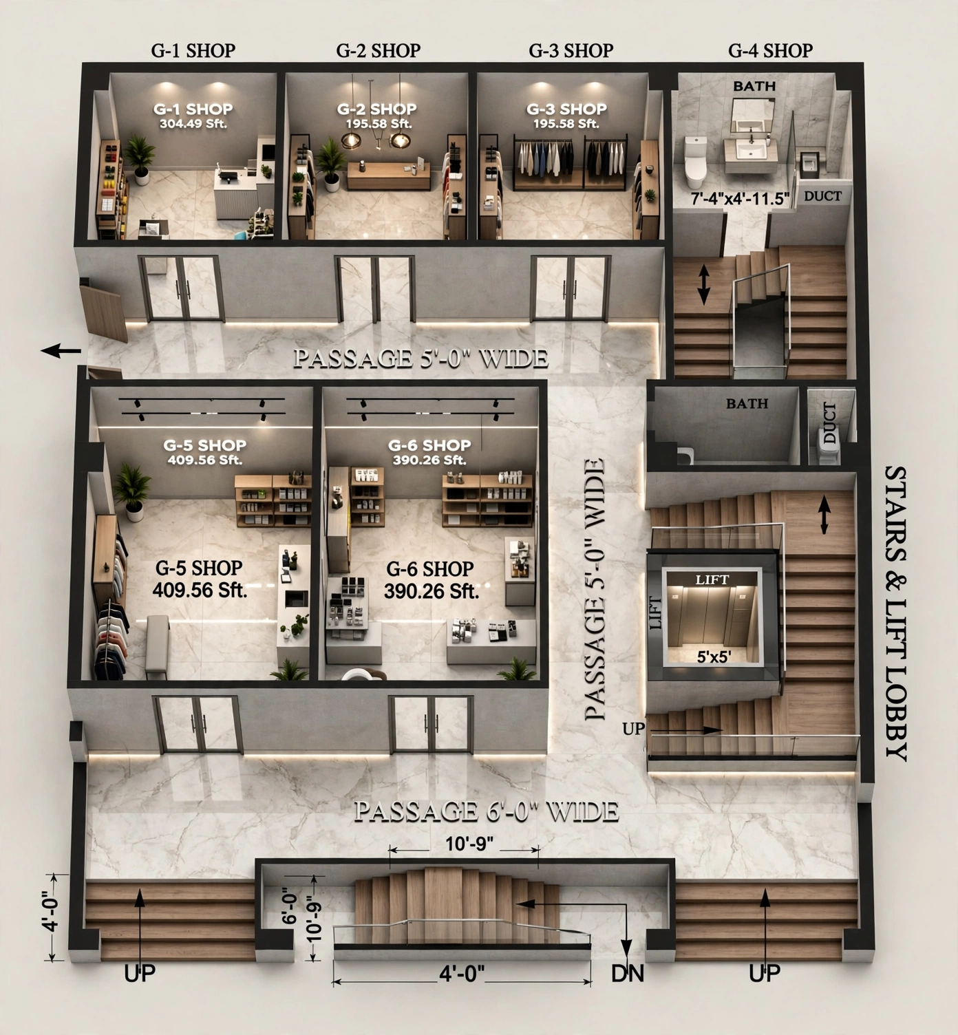 Ground Floor Area Plan